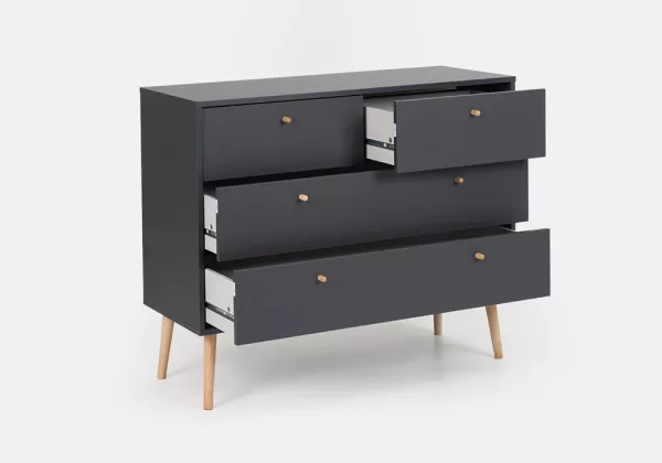 Confortável 4 gavetas TEMPUS