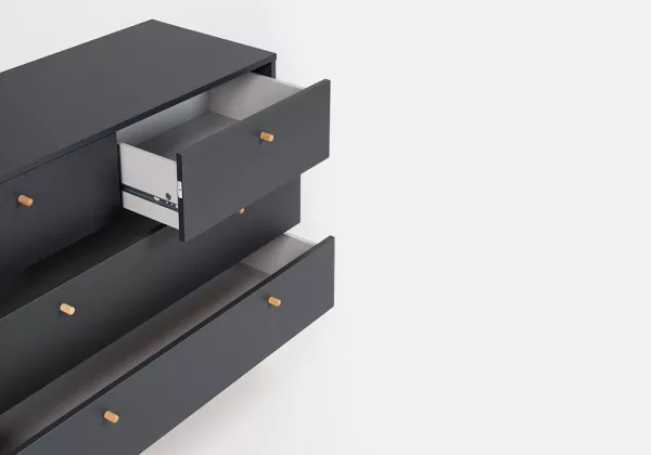 Confortável 4 gavetas TEMPUS