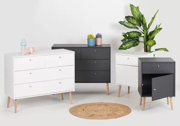 Confortável 4 gavetas TEMPUS