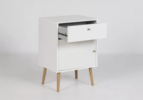 Mesita 1 puerta y 1cajón TEMPUS