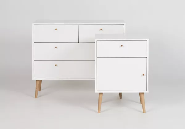 Mesita 1 puerta y 1cajón TEMPUS