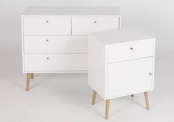 Mesita 1 puerta y 1cajón TEMPUS