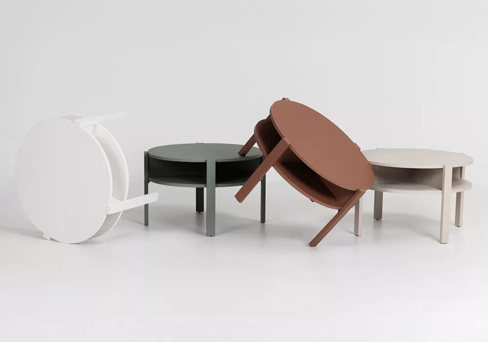 Mesa de café Rolo Mesa de café Rolo