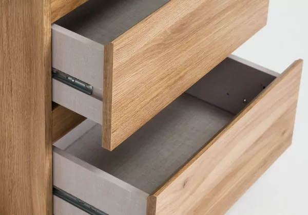 Mesita de 2 cajones FORMENTERA