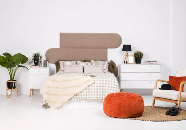 cópia da cabeceira para cama de 135 ou 150 faia e Ratán Calabria cópia da cabeceira para cama de 135 ou 150 faia e Ratán Calabria