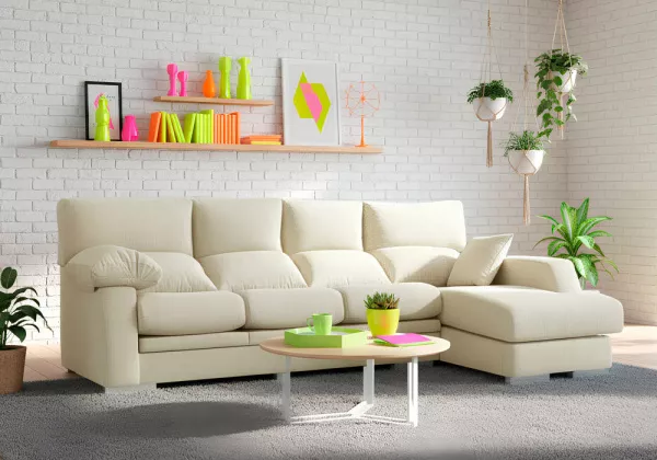 Sofá con chaise longue NEW TEXAS Sofá con chaise longue NEW TEXAS