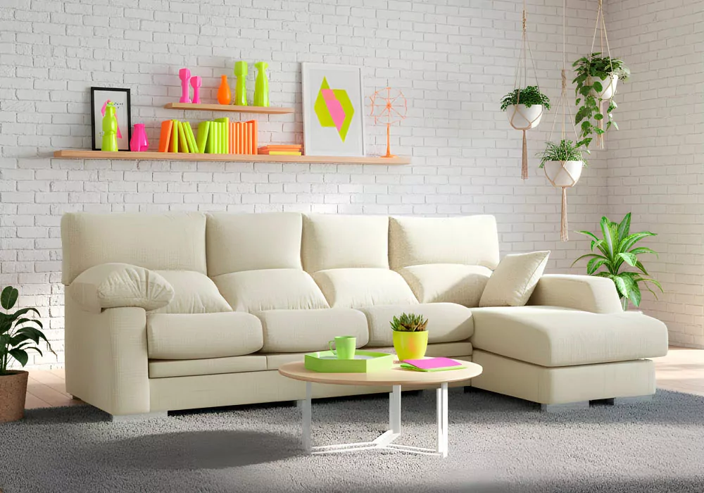 Sofá con chaise longue NEW TEXAS Sofá con chaise longue NEW TEXAS