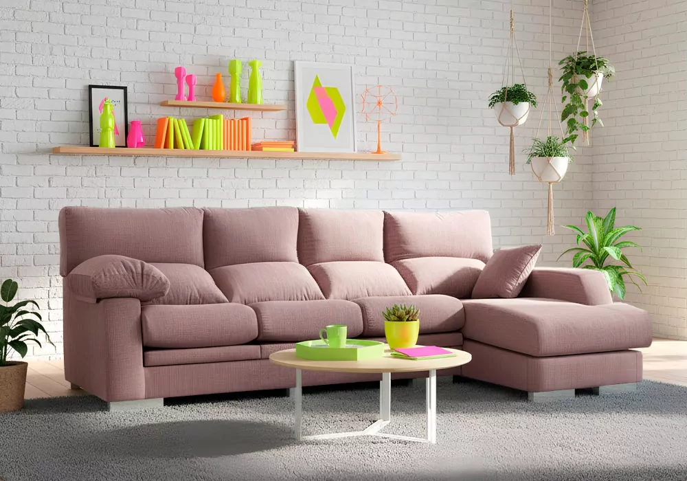 Sofá con chaise longue NEW TEXAS