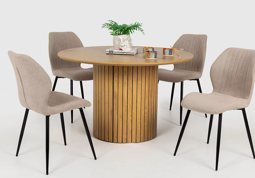 Mesa de comedor redonda REEF Mesa de comedor redonda REEF