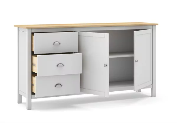 Aparador 2 puertas y 3 cajones ROSE Aparador 2 puertas y 3 cajones ROSE