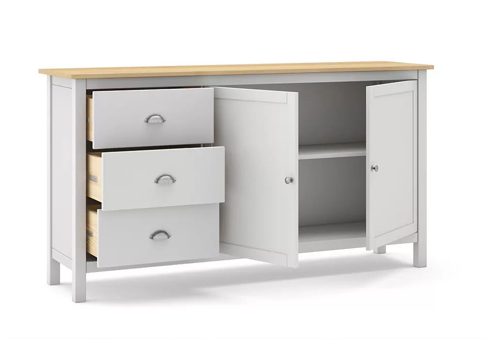 Aparador 2 puertas y 3 cajones ROSE Aparador 2 puertas y 3 cajones ROSE