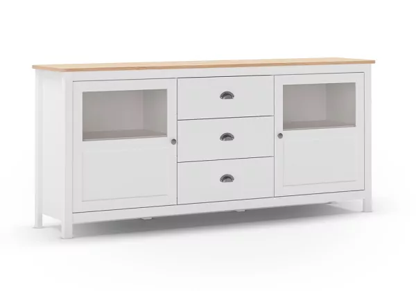 Sideboard 2 portas e 3 gavetas rosette Sideboard 2 portas e 3 gavetas rosette