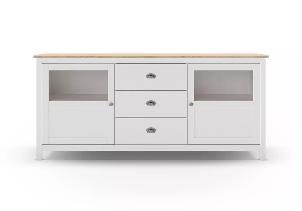 Aparador com 2 portas e 3 gavetas ROSETTE Aparador com 2 portas e 3 gavetas ROSETTE