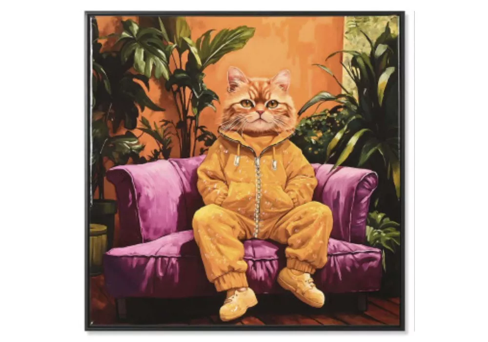 Cuadro lienzo CAT Cuadro lienzo CAT