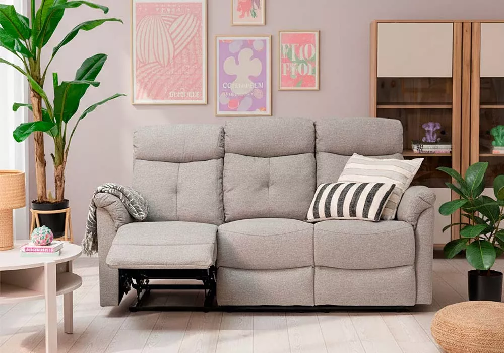 SOFÁ 3 LUGARES RELAX HAMER VINTAGE