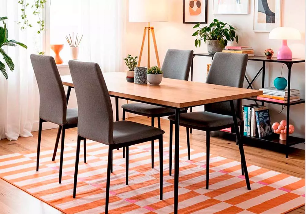 Silla de comedor de tapizada GALA