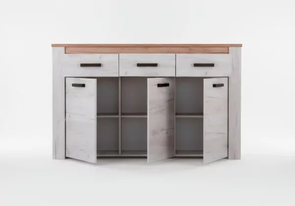 Aparador tres puertas y tres cajones KENT