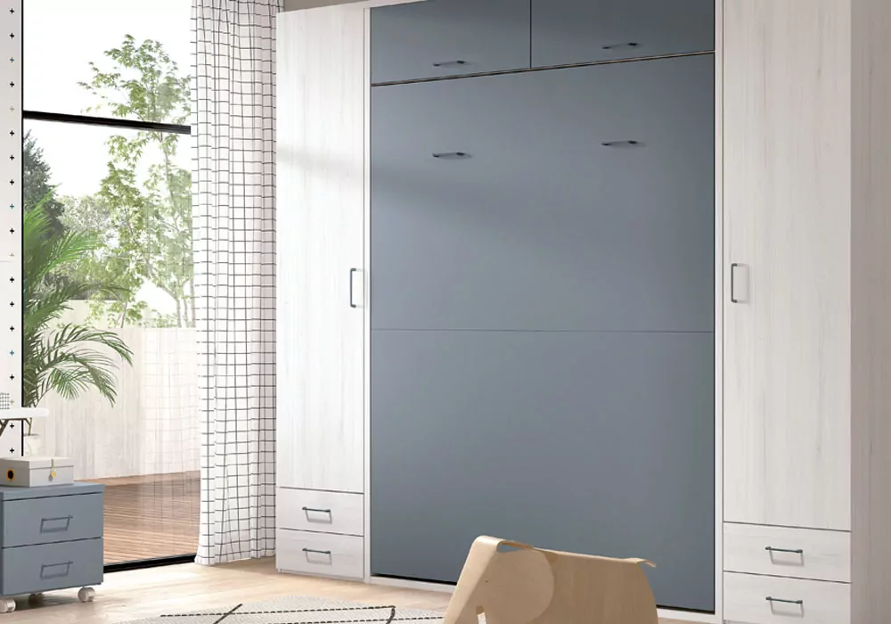 Armario 1 puerta batiente + 2 cajones CORBAN PLUS