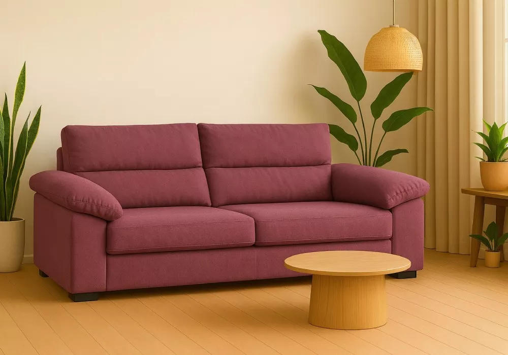 Sofá de 3 plazas deslizante y reclinable EVER Sofá de 3 plazas deslizante y reclinable EVER