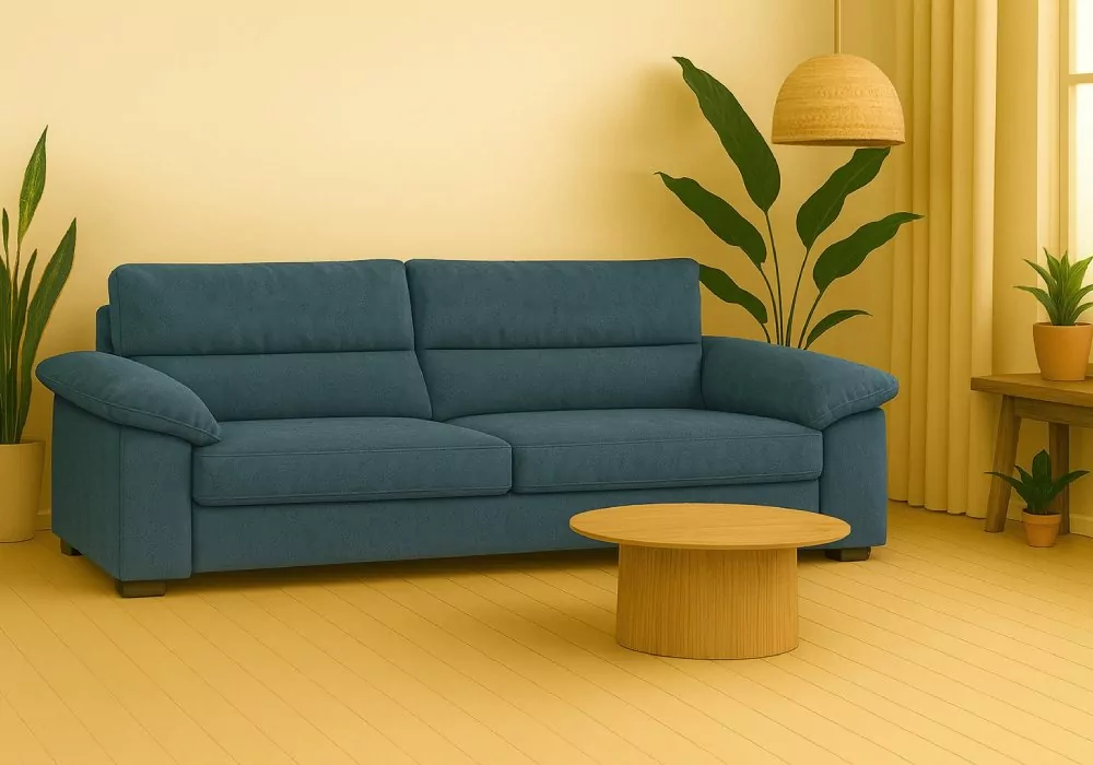 Sofá de 3 plazas deslizante y reclinable EVER Sofá de 3 plazas deslizante y reclinable EVER