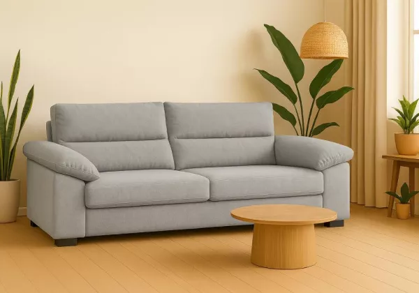 Sofá de 3 plazas deslizante y reclinable EVER