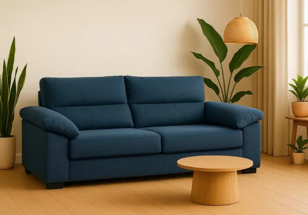 Sofá de 3 plazas deslizante y reclinable EVER Sofá de 3 plazas deslizante y reclinable EVER