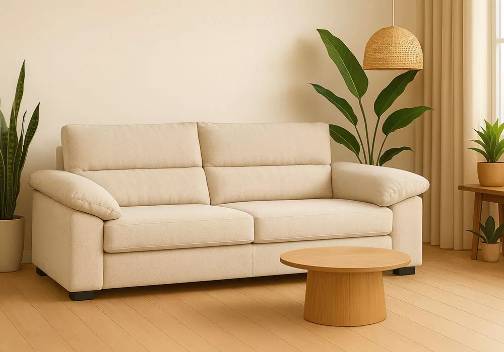 Sofá de 3 plazas deslizante y reclinable EVER Sofá de 3 plazas deslizante y reclinable EVER