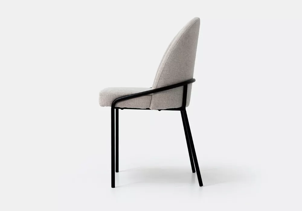 Silla de comedor gris SANA