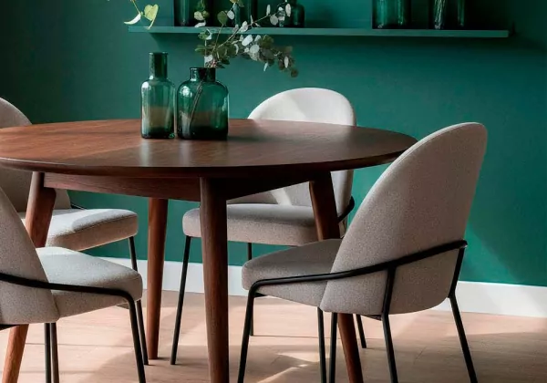 Silla de comedor gris SANA