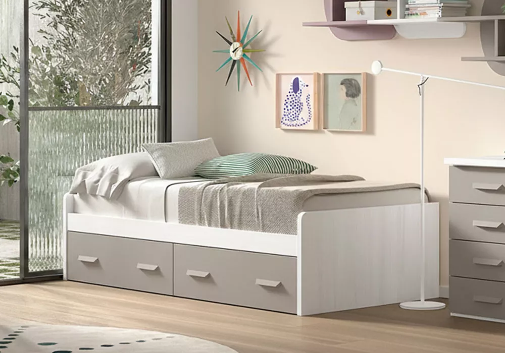 Cama nido de 90 ó 105 con 2 cajones CORBAN PLUS Cama nido de 90 ó 105 con 2 cajones CORBAN PLUS