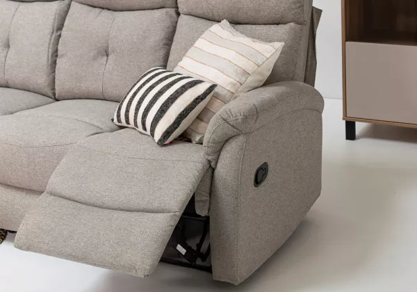 SOFÁ 3 LUGARES RELAX HAMER VINTAGE