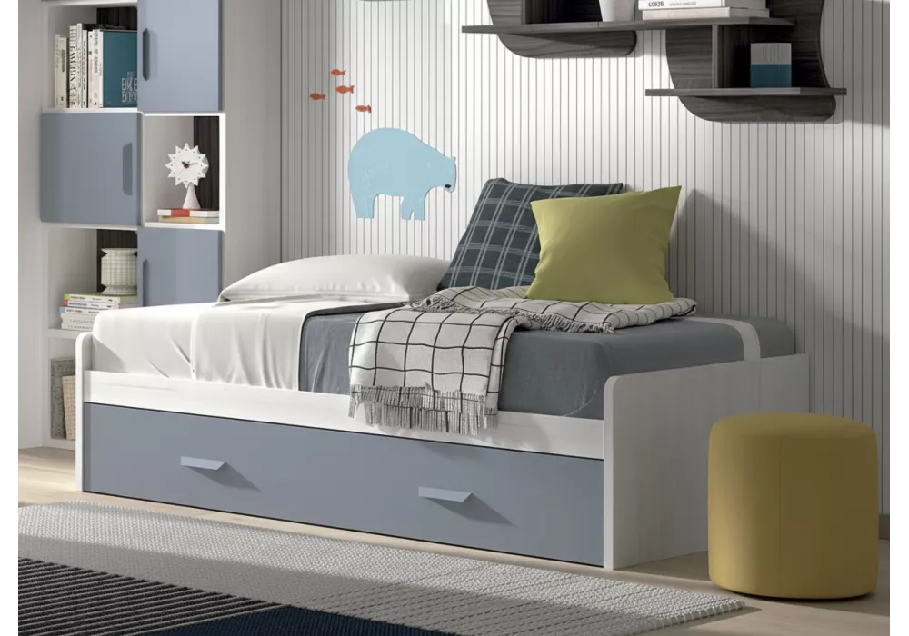 Cama nido de 90 ó 105 con somier de arrastre corban PLUS Cama nido de 90 ó 105 con somier de arrastre corban PLUS