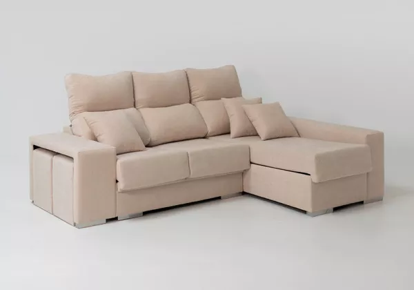 Chaiselongue cor cru FRIENDS