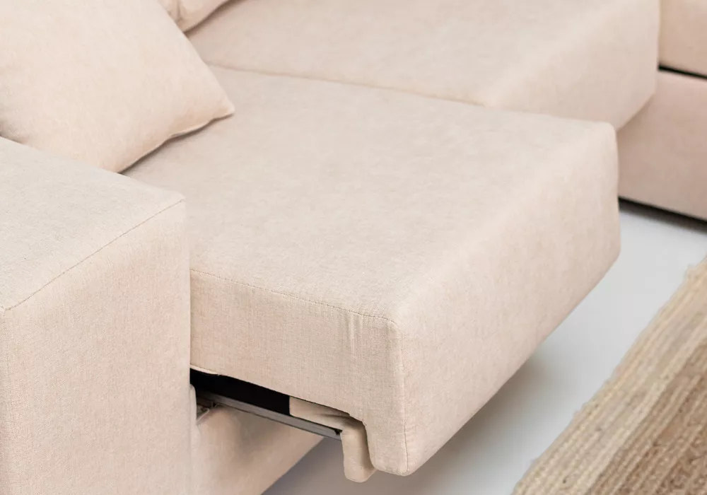 Chaiselongue cor cru FRIENDS