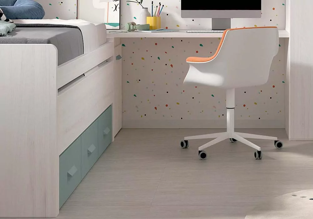 Compacto de 90/105 con cama, corona y 3 cajones CORBAN PLUS Compacto de 90/105 con cama, corona y 3 cajones CORBAN PLUS