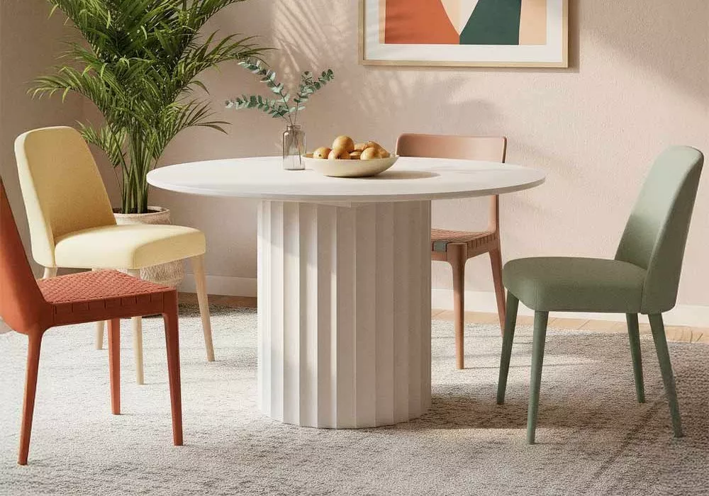 Mesa comedor redonda RODAS