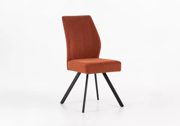 Silla tapizada asiento con muelles AINARA