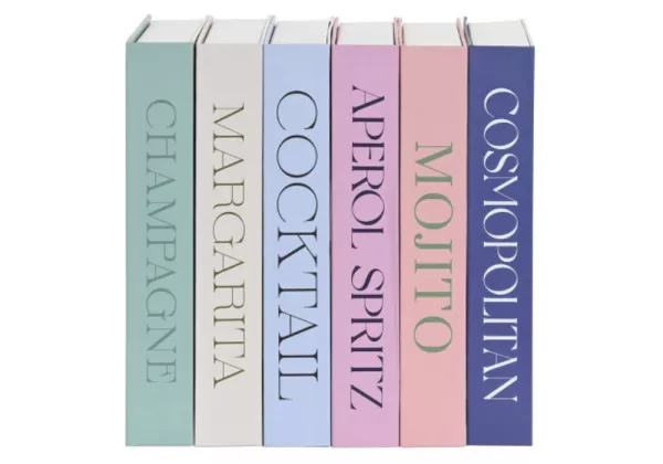 Caja libro de cartón BARMAN