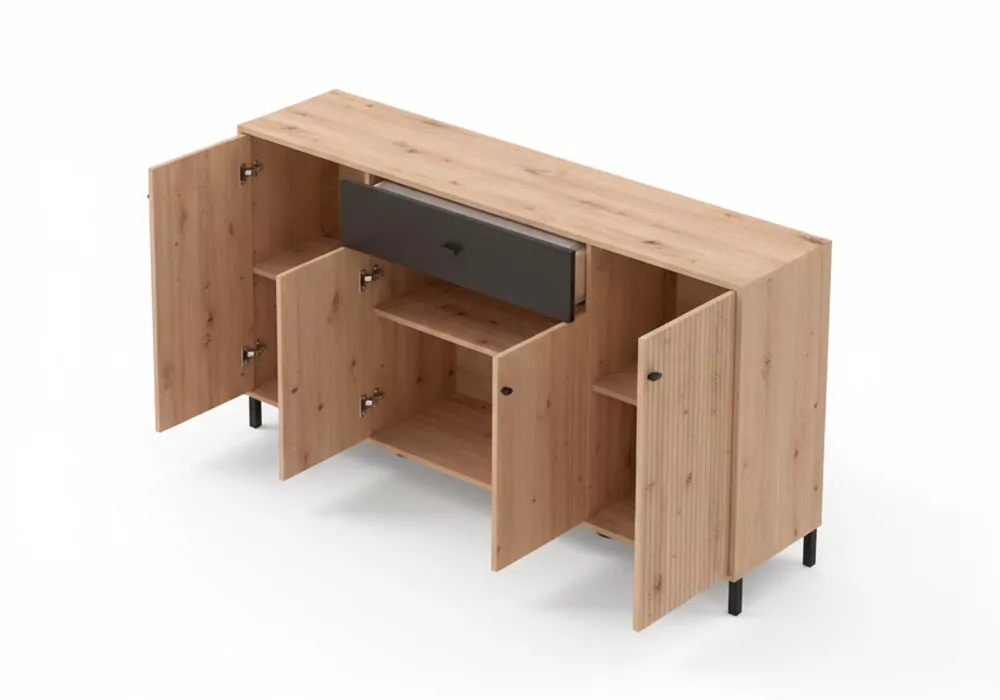 Cômoda de 4 portas e 1 gaveta Avignon