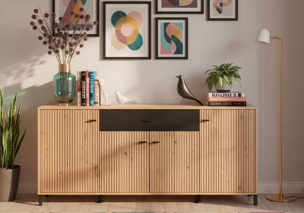 Cômoda de 4 portas e 1 gaveta Avignon