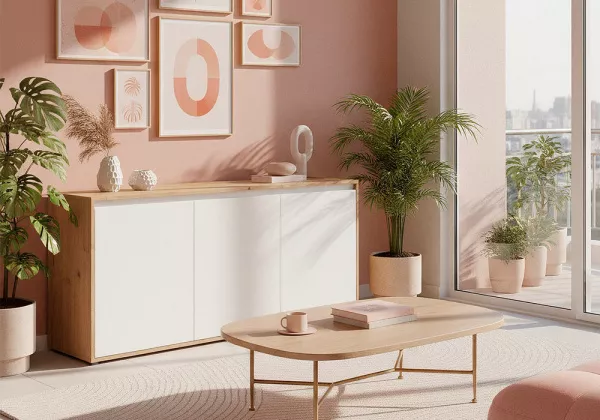 Sideboard Três portas Escandia