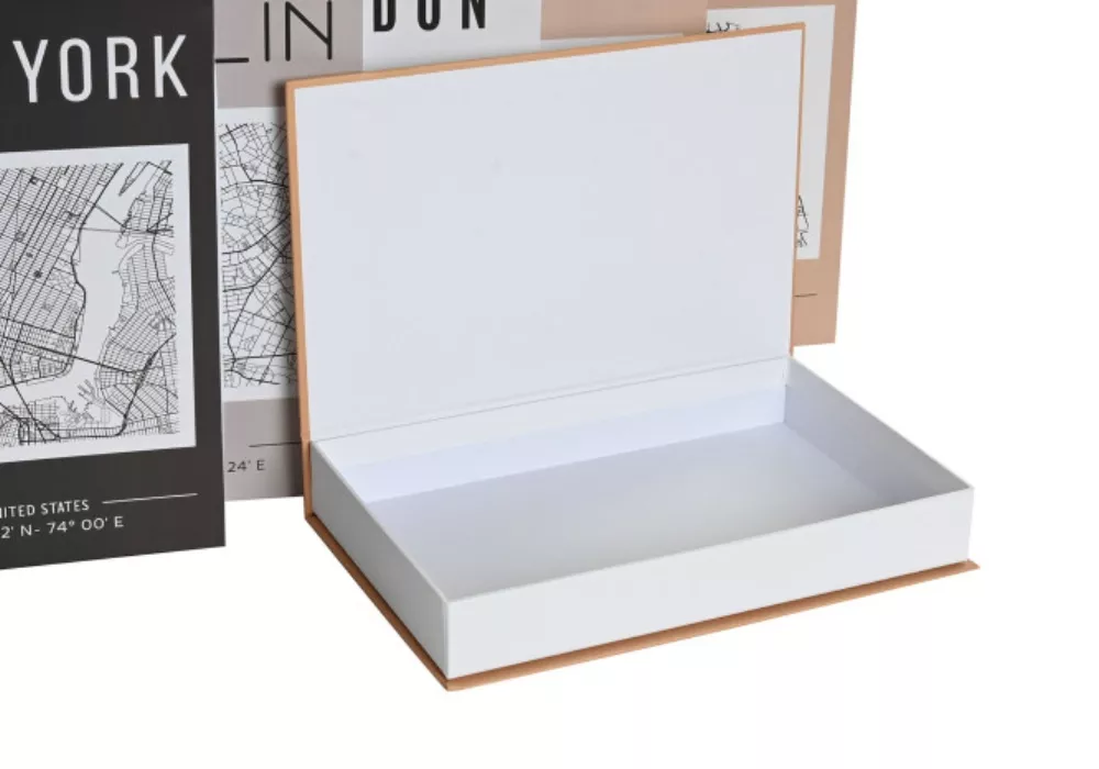 Caja libro cartón CITY