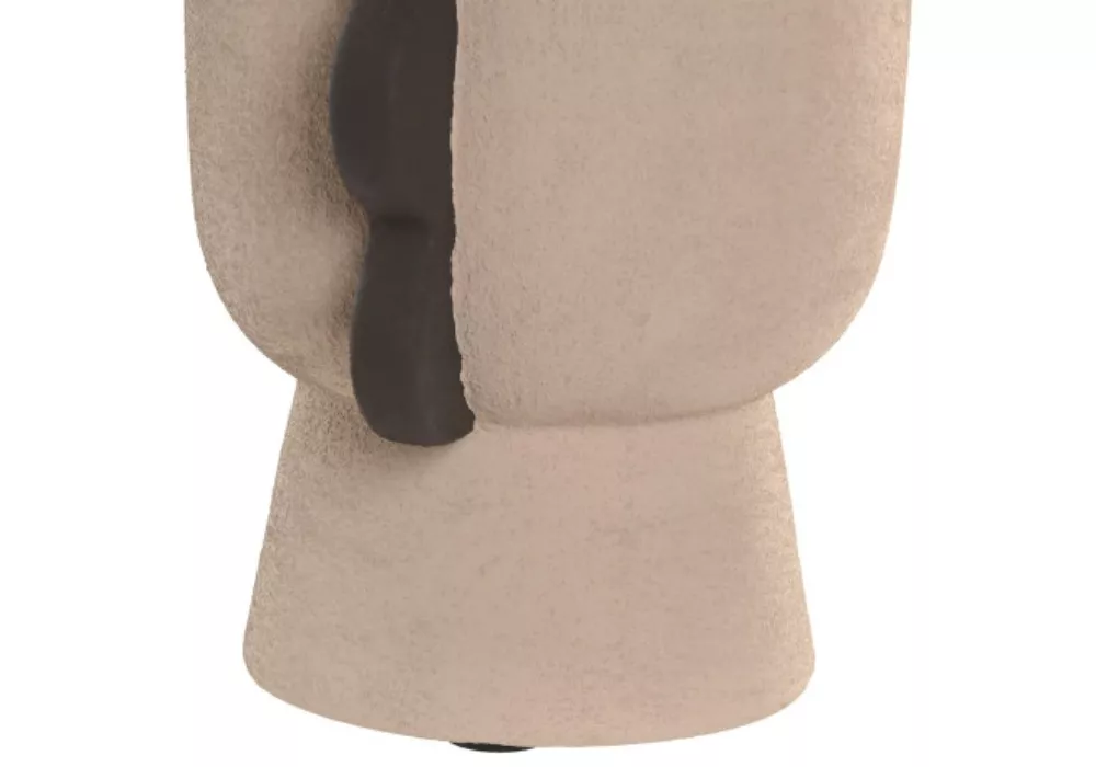 Jarrón gres marrón ONDES