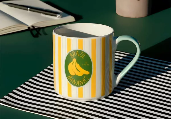 Mug de porcelana FRUITS