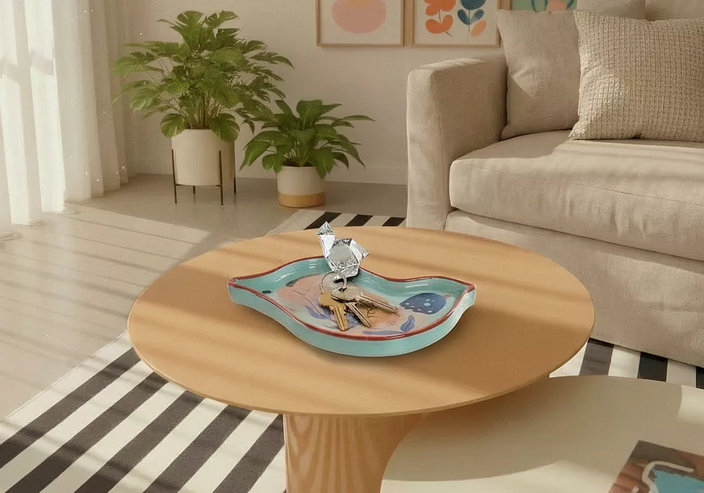 cópia da bandeja de vácio cerâmica de Fizzi