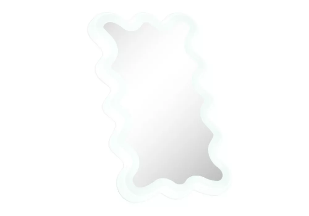 Espelho de mesa com LEDs WAVY Espelho de mesa com LEDs WAVY