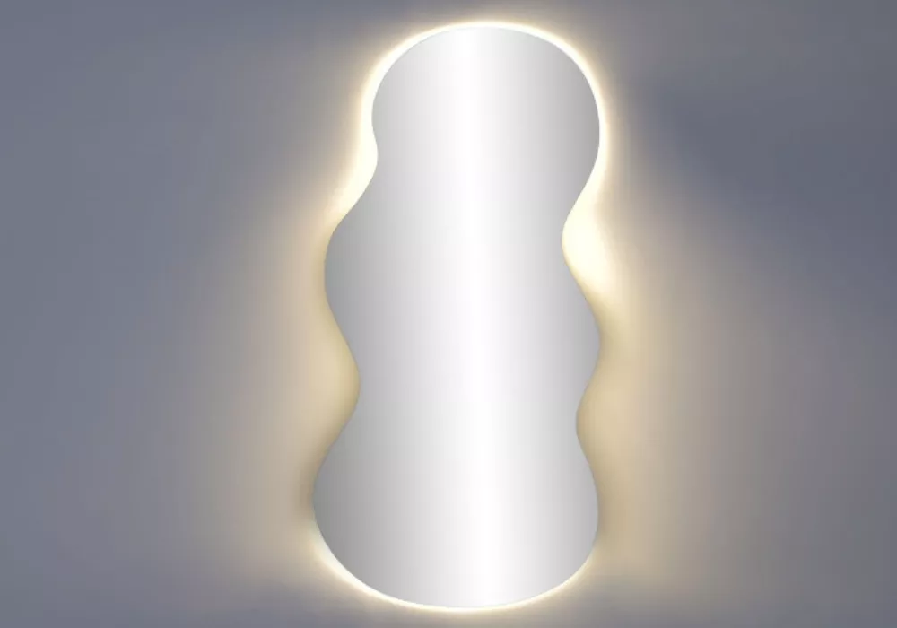 Espejo pared con leds SINUS