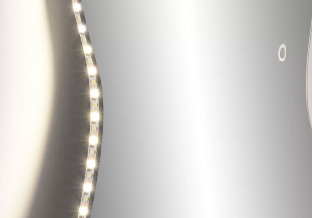 Espelho de parede com LEDs SINUS Espelho de parede com LEDs SINUS