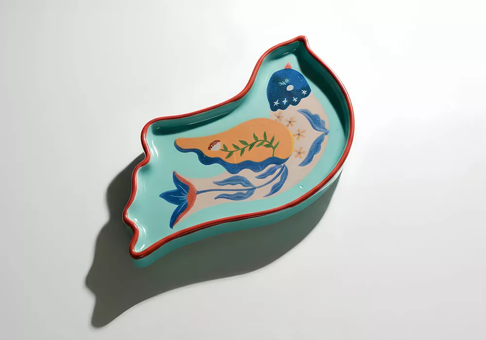 Bandeja vaciabolsillos de cerámica BIRD