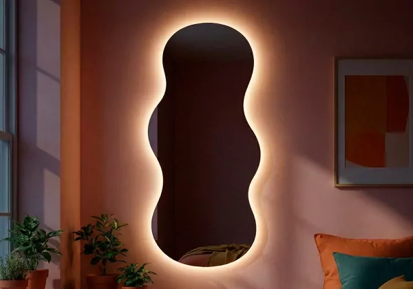 Espejo pared con leds SINUS Espejo pared con leds SINUS